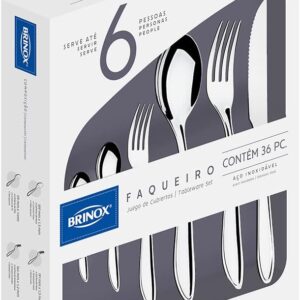 Faqueiro inox 30 peças